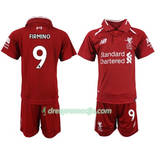 Liverpool Dres FIRMINO 9 Dječji Domaći 2018/19 Kratkih Rukava Liverpool Dres FIRMINO 9 Dječji Domaći 2018/19 Kratkih Rukava